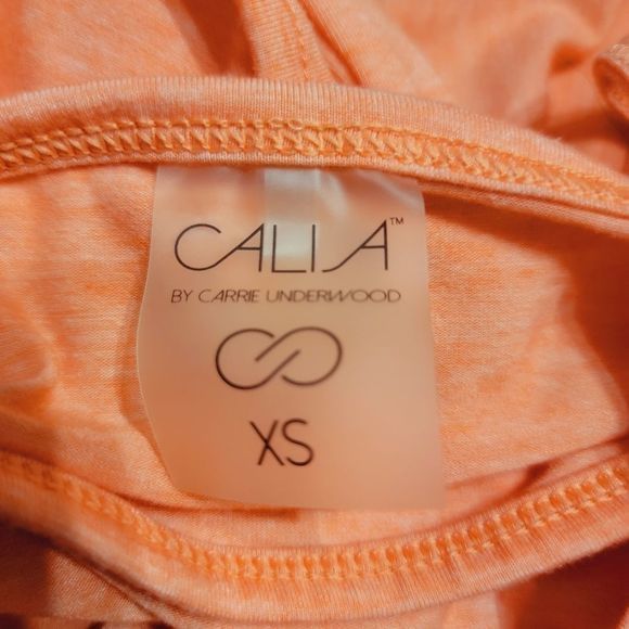 Calia pink workout tank top exercise open back cross straps‎ size XS - Picture 4 of 4